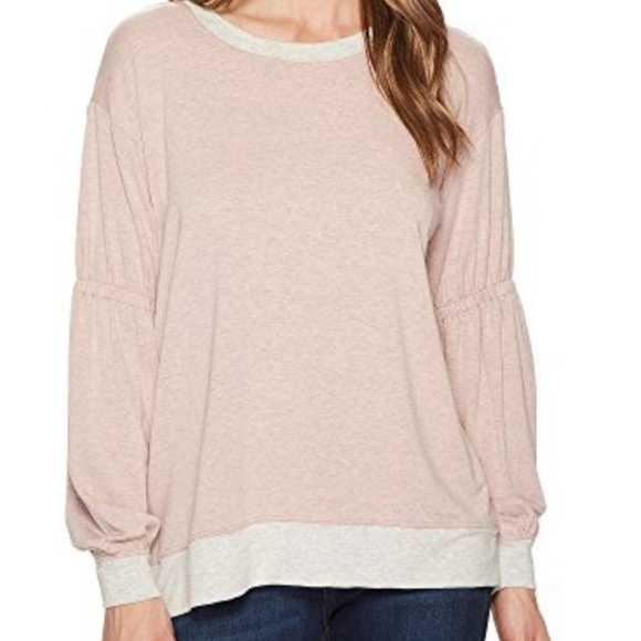 Michael Stars Tops - Michael Stars Color Block Elevated French Terry